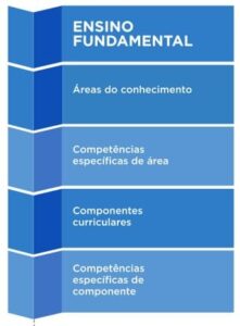 competências específicas de área e de componente curricular